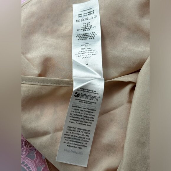 🆕 SELF PORTRAIT 🧿 NWOT Floral Lace Mini Shift Dress, Sz US 4 / UK 8 - Picture 16 of 16